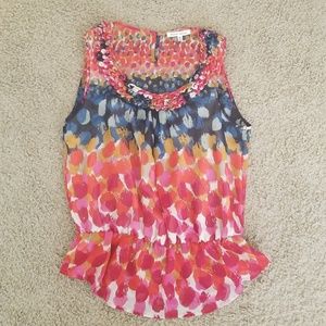 Boutique sleeveless blouse